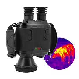  Long Detection Range 75 mm Lens Uncooled Infrared Thermal Image Imaging Binoculars
            