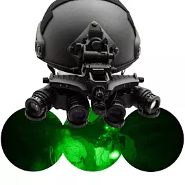  Gpnvg Hunting Gen 2/Gen3 Four Eyed Night Vision Binocular Ground Panoramic 4 Tube Night Vision Goggles
            