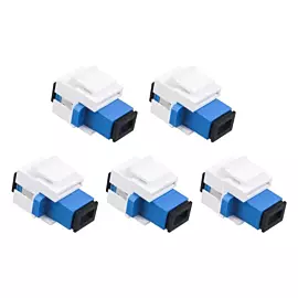  Sc/Upc Fiber Optic Coupler Keystone Jack Modular for Patch Panels and Wall Plates Fiber Optic Cable Adapter Sc Single Mode
            