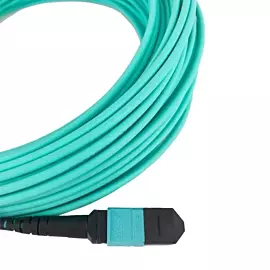  Czvz 12 Core Om4 MPO MTP Patch Cord, Optical Fiber MPO Trunk Cable 1m
            