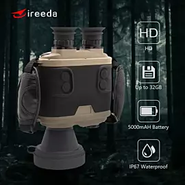  Night Vision Uncooled Thermal Imaging Camera Binoculars 640*512 Resolution
            