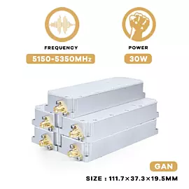  Anti Drone Module 30W 5.2g Drone Anti Blocking Signal Jammer Module Antidrone
            